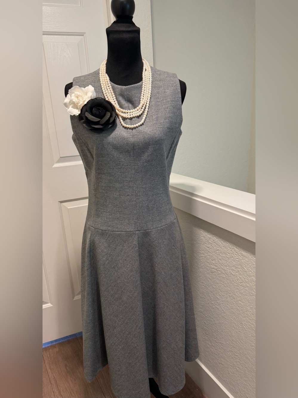 Zara Women Sleeveless Fit-and-Flare Dress